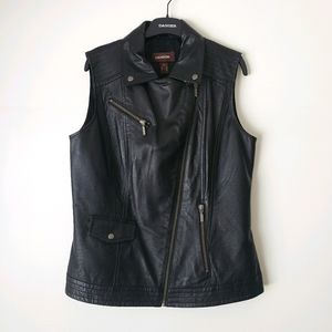 Danier leather moto vest